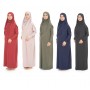 Namaz Elbisesi Tek Parça Düz Viskon